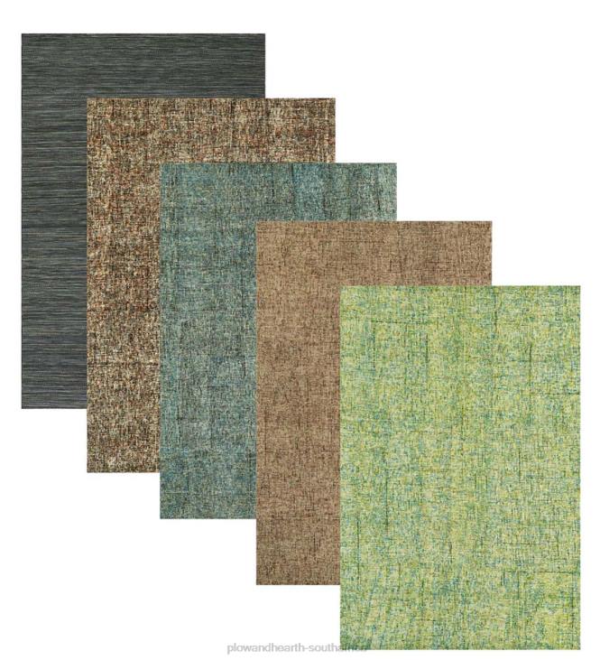 Accessories Plow & Hearth Southport Wool Rug, 3'6x 5'6- Basil NFLB2806