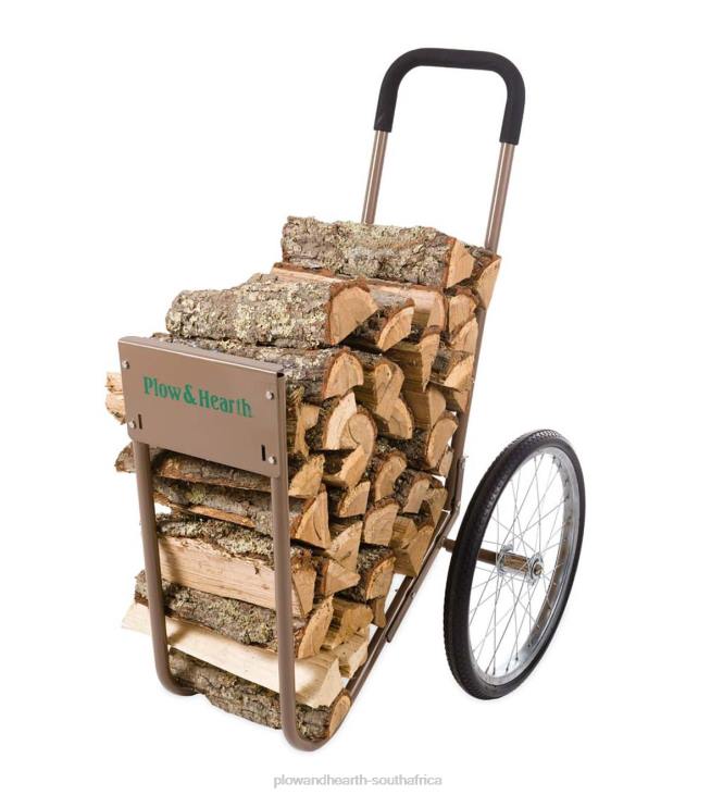 Accessories Plow & Hearth Rolling Wood Caddy and Cover NFLB3253