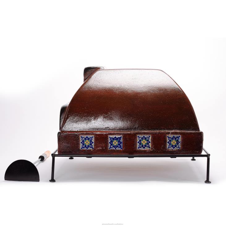 Accessories Plow & Hearth Talavera Etna Pizza Oven NFLB2942