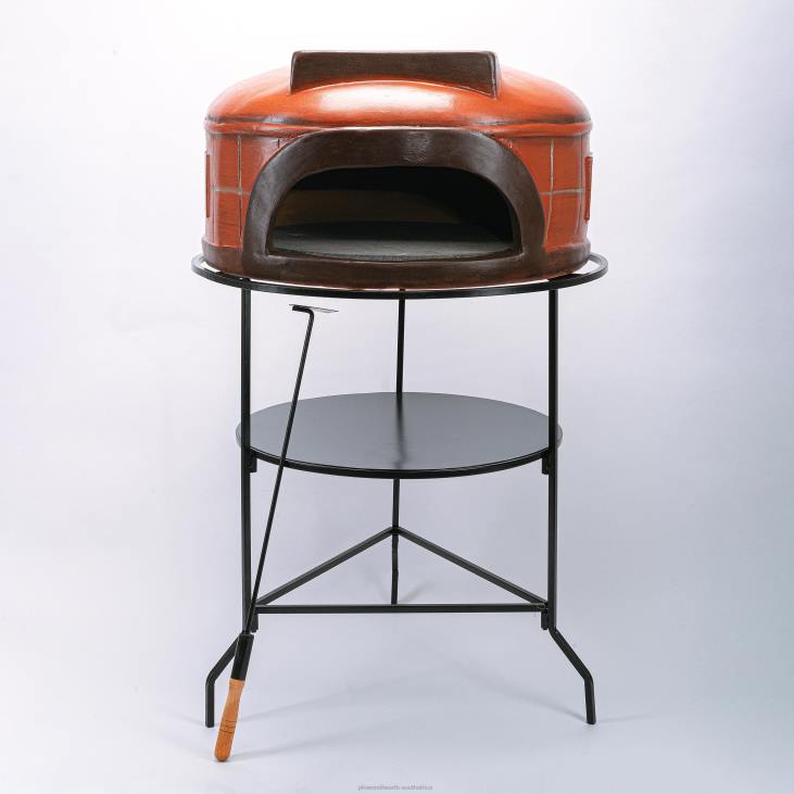 Accessories Plow & Hearth Talavera Ravello Pizza Oven NFLB2941
