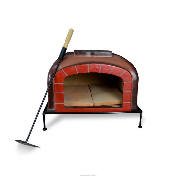 Accessories Plow & Hearth Talavera Small Vesuvius Pizza Oven NFLB2943