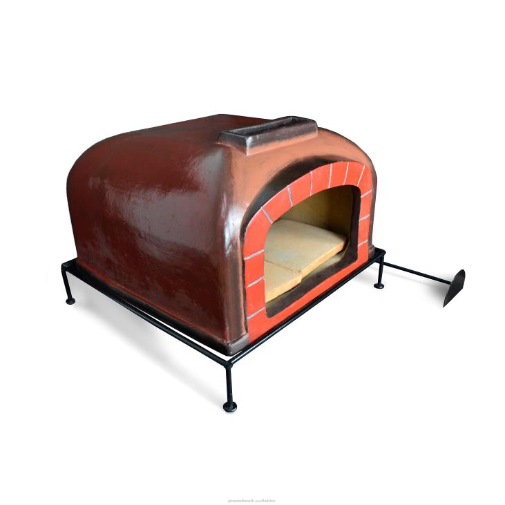 Accessories Plow & Hearth Talavera Small Vesuvius Pizza Oven NFLB2943