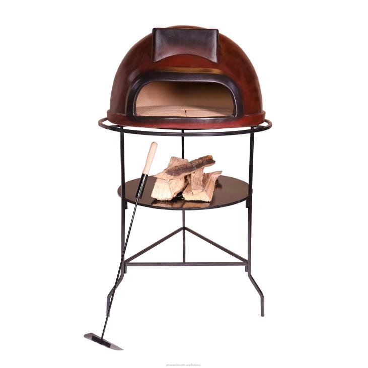 Accessories Plow & Hearth Talavera Varena Pizza Oven NFLB2951