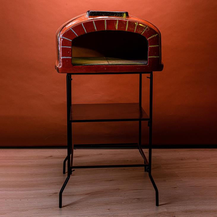 Accessories Plow & Hearth Talavera Wine Vesuvius Pizza Oven NFLB2948