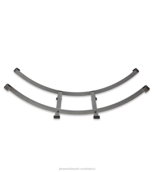 Accessories Plow & Hearth American-Made Hammered Steel Arch Basket Log Rack NFLB2964