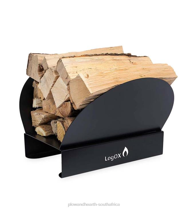 Accessories Plow & Hearth Bin Adjustable Log Rack NFLB2970