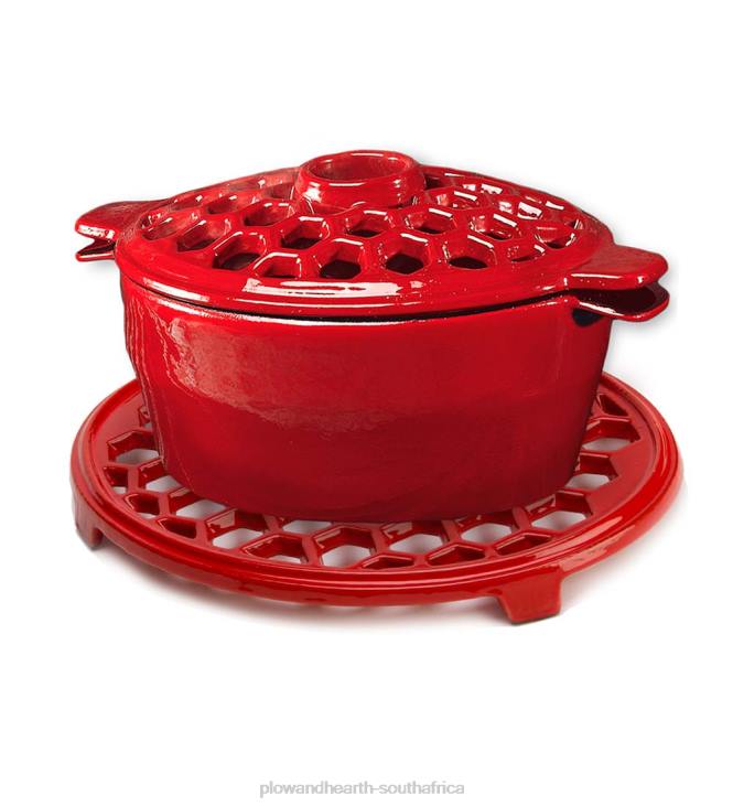 Accessories Plow & Hearth Cast Iron Lattice Steamers And Trivets NFLB2841