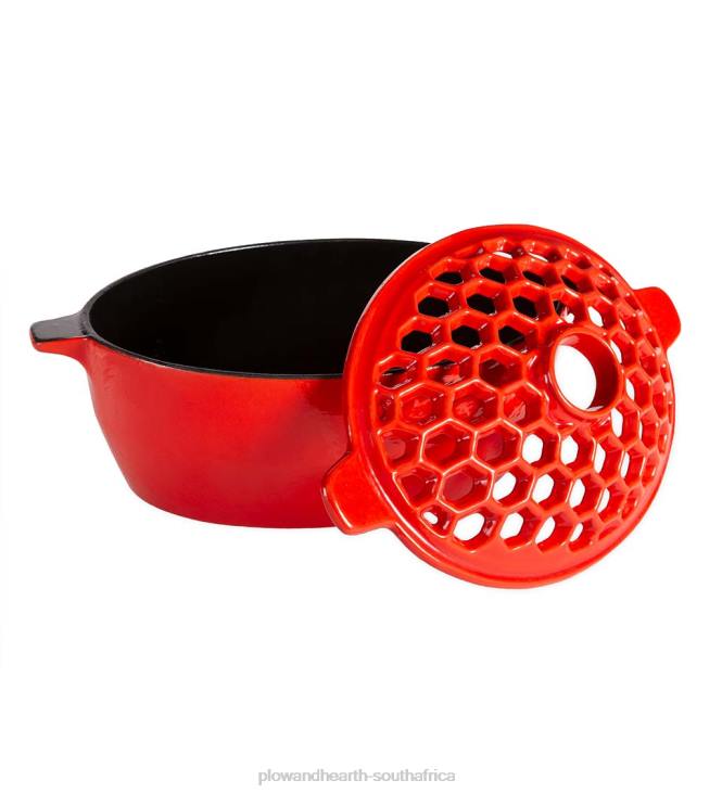 Accessories Plow & Hearth Cast Iron Lattice Steamers And Trivets NFLB2841
