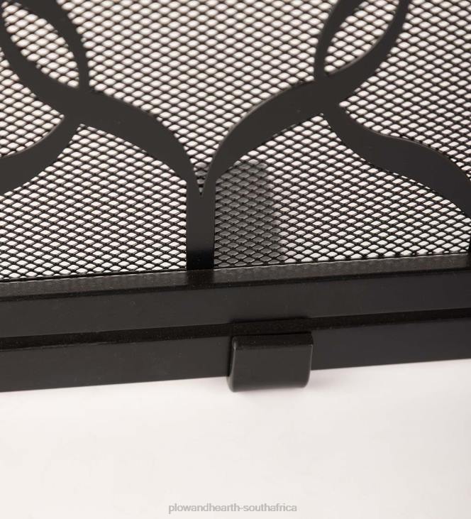 Fireplace Plow & Hearth Astoria Two-Door Fireplace Screen NFLB3150