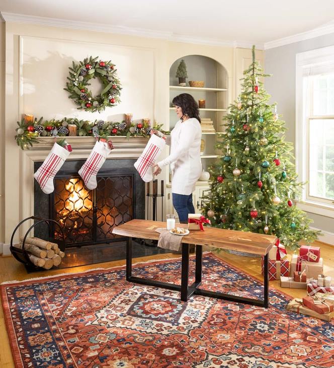 Fireplace Plow & Hearth Astoria Two-Door Fireplace Screen NFLB3150
