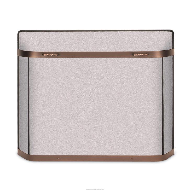 Fireplace Plow & Hearth Large Custom Iron Series Spark Guard - 2,301 to 2,650 sq. inches - Black NFLB2929