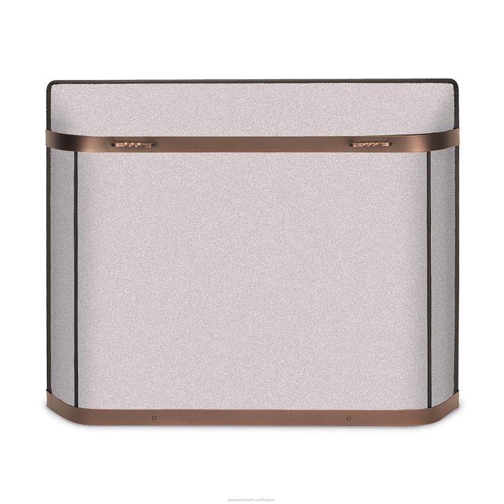 Fireplace Plow & Hearth Medium Custom Iron Series Spark Guard - 1,501 to 2,300 sq. inches - Black NFLB2917