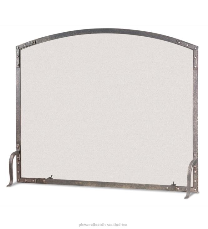 Fireplace Plow & Hearth Old World Forged Iron Fireplace Screens, Wood Holder And Tool Set NFLB2778