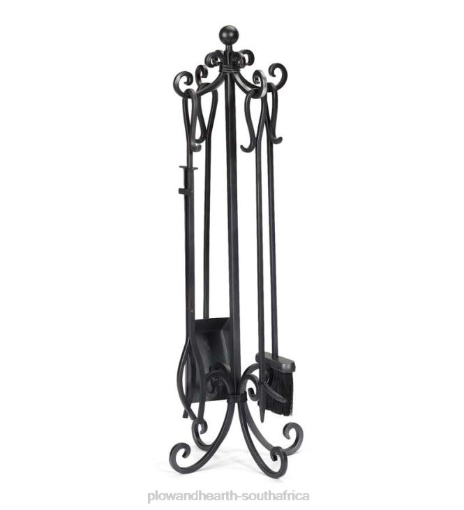 Fireplace Plow & Hearth Small Crest Fireplace Screen With Doors - Copper NFLB3192