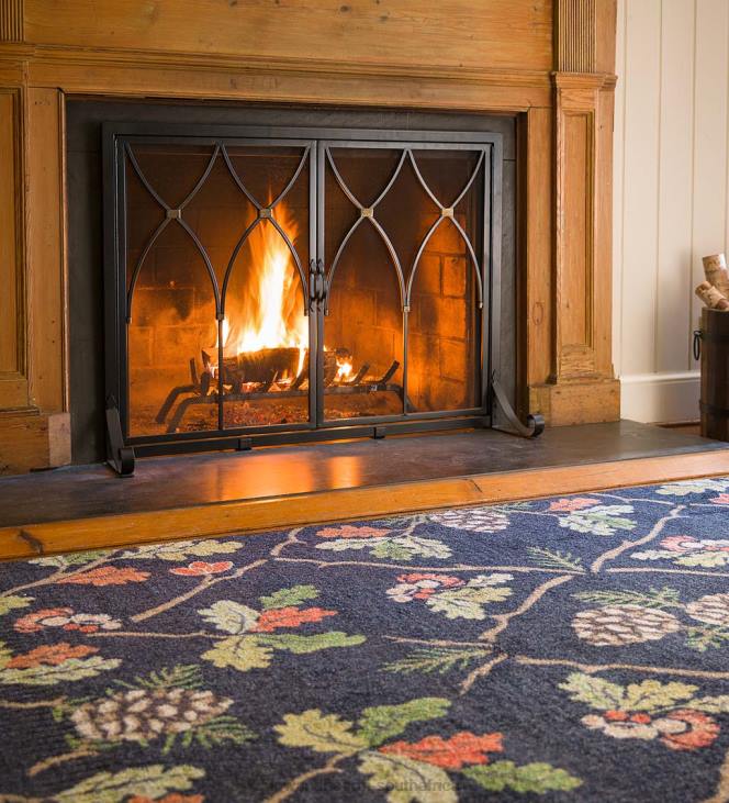 Fireplace Plow & Hearth Winchester Fireplace Screen with Doors NFLB2885