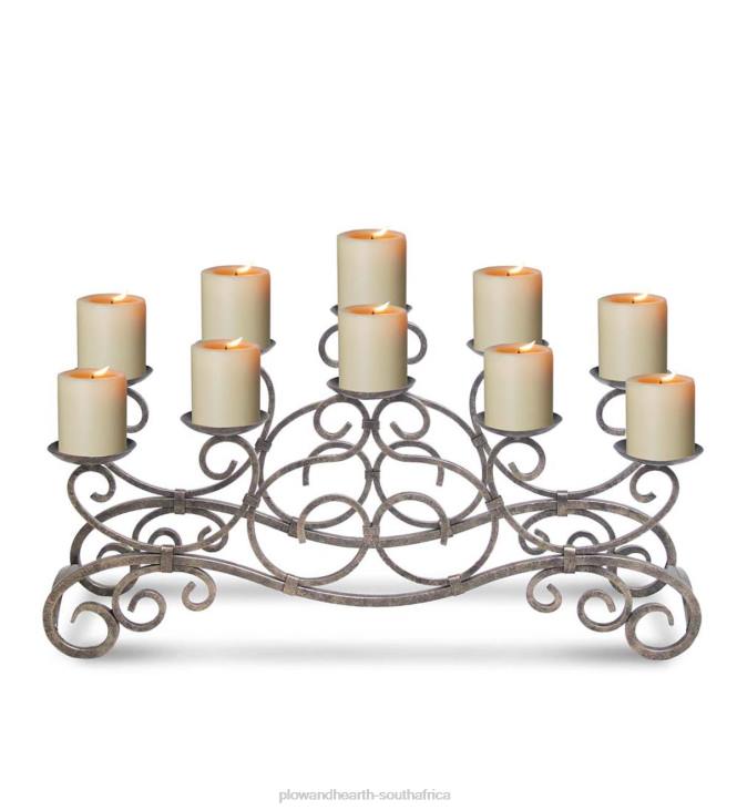 Fireplace Plow & Hearth Brighton Fireplace Candelabra - Bronze NFLB2860
