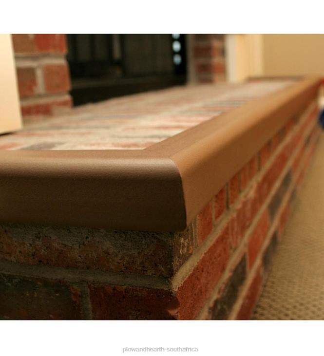 Fireplace Plow & Hearth Adhesive Backed Guard Kit - Black NFLB2833