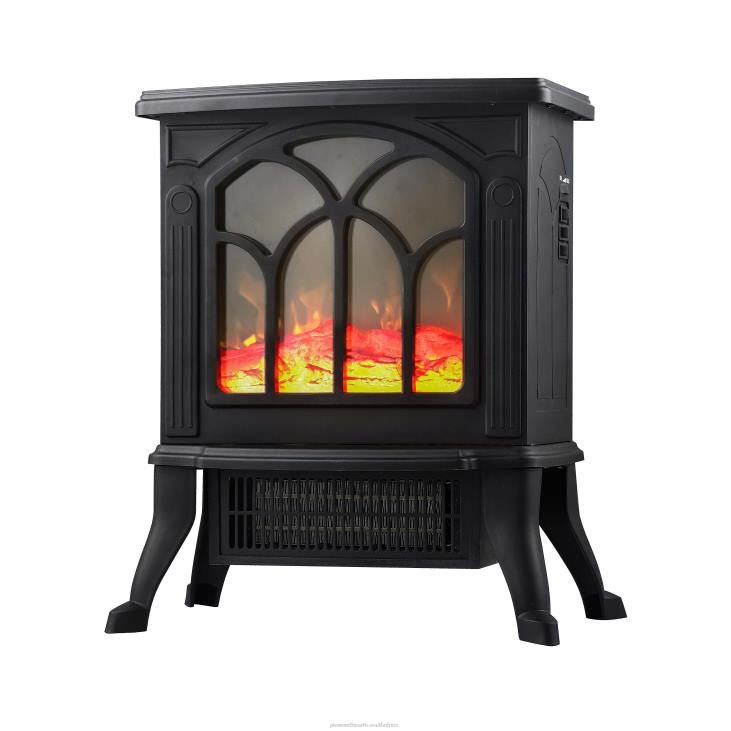 Fireplace Plow & Hearth Ryland Compact Electric Stove Heater - Black NFLB2935