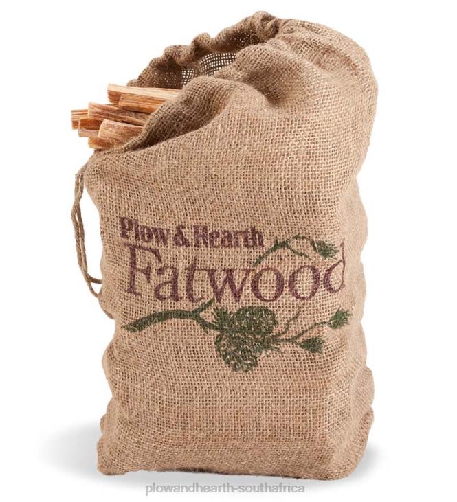 Fireplace Plow & Hearth Fatwood Fire-Starter Pre-Split Kindling NFLB2705