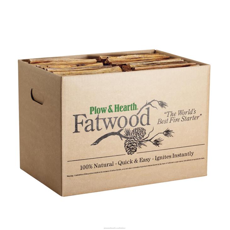 Fireplace Plow & Hearth Fatwood Fire-Starter Pre-Split Kindling NFLB2705
