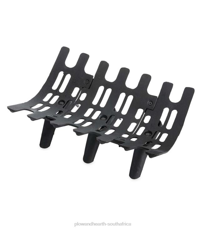 Fireplace Plow & Hearth Cast Iron Deep-Bed Fireplace Grate NFLB2814