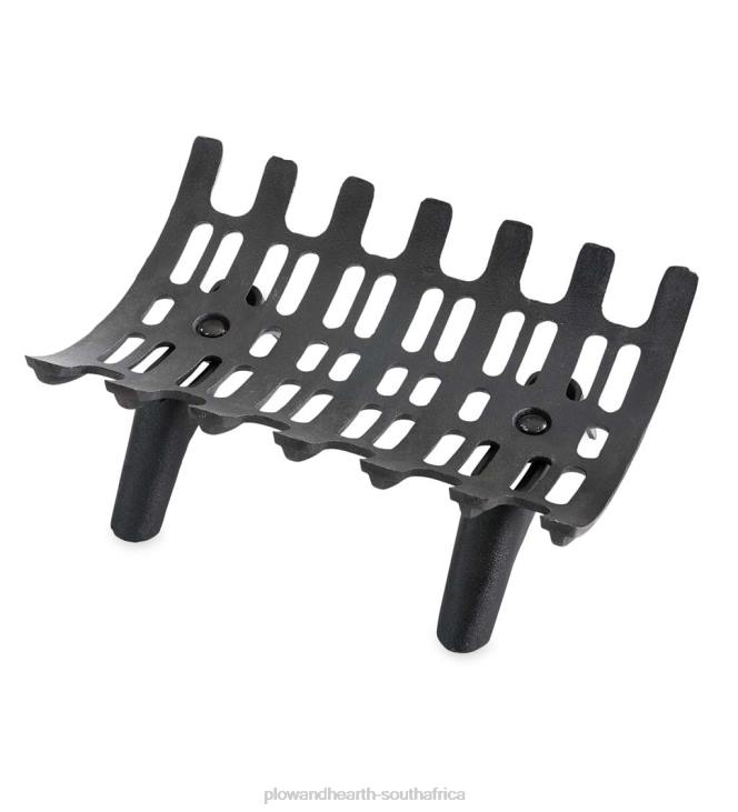Fireplace Plow & Hearth Cast Iron Deep-Bed Fireplace Grate NFLB2814