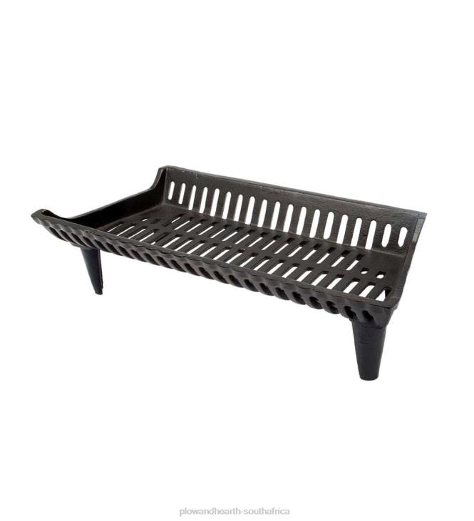 Fireplace Plow & Hearth Cast Iron Franklin Self-Feeding Fireplace Grate NFLB2810