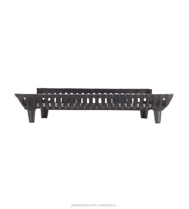 Fireplace Plow & Hearth Cast Iron Franklin Self-Feeding Fireplace Grate NFLB2810