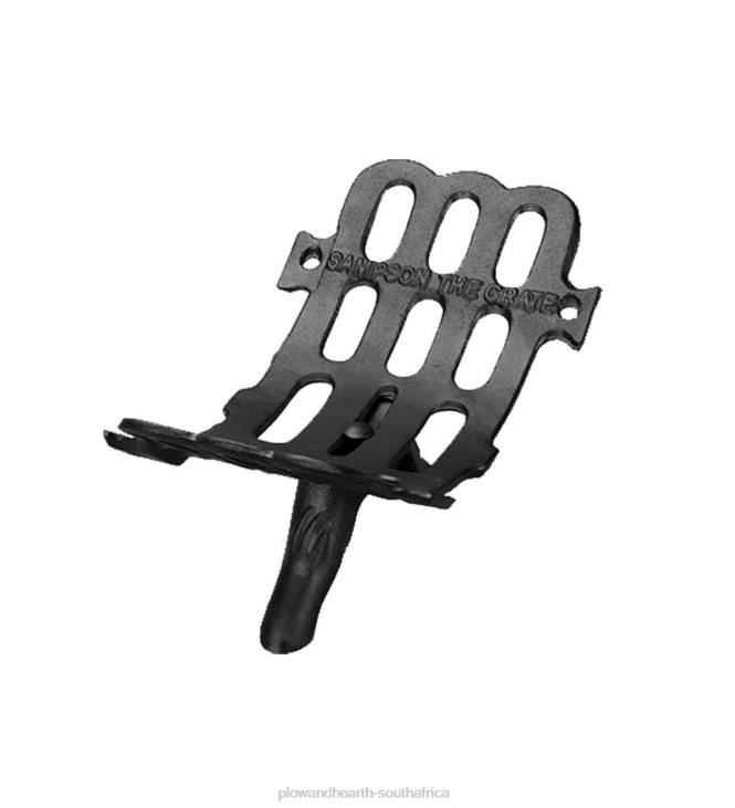 Fireplace Plow & Hearth Cast Iron Log Basket Sampson Fireplace Grate NFLB2819