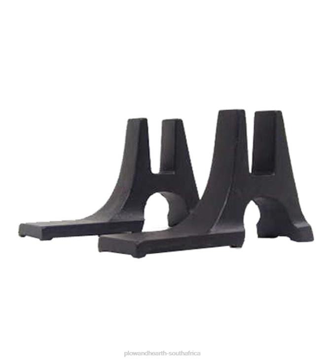 Fireplace Plow & Hearth Fleur de Lis Cast Iron Fireplace Fireback In Matte Black Finish NFLB2818