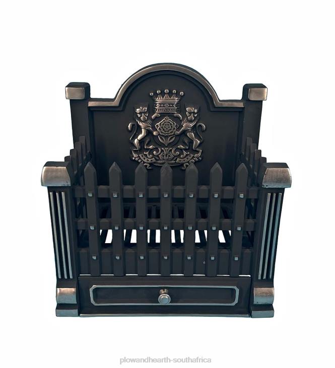 Fireplace Plow & Hearth Gothic Style Fire Basket with Fireback NFLB2820