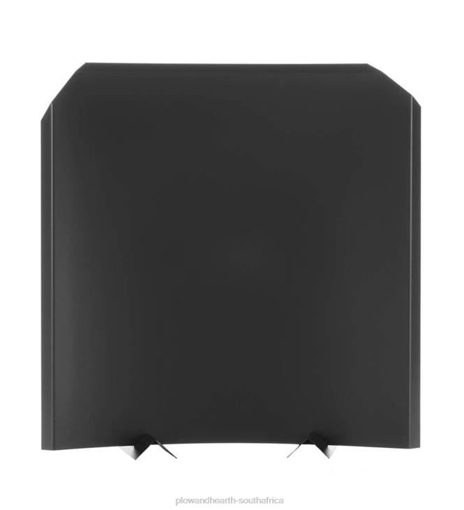 Fireplace Plow & Hearth USA-Made Stainless Steel Fireback in Black Finish NFLB2817
