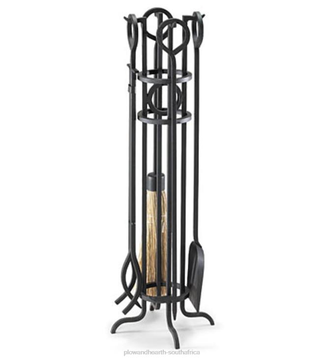 Fireplace Plow & Hearth Arts & Crafts Tool Set - Black NFLB2732