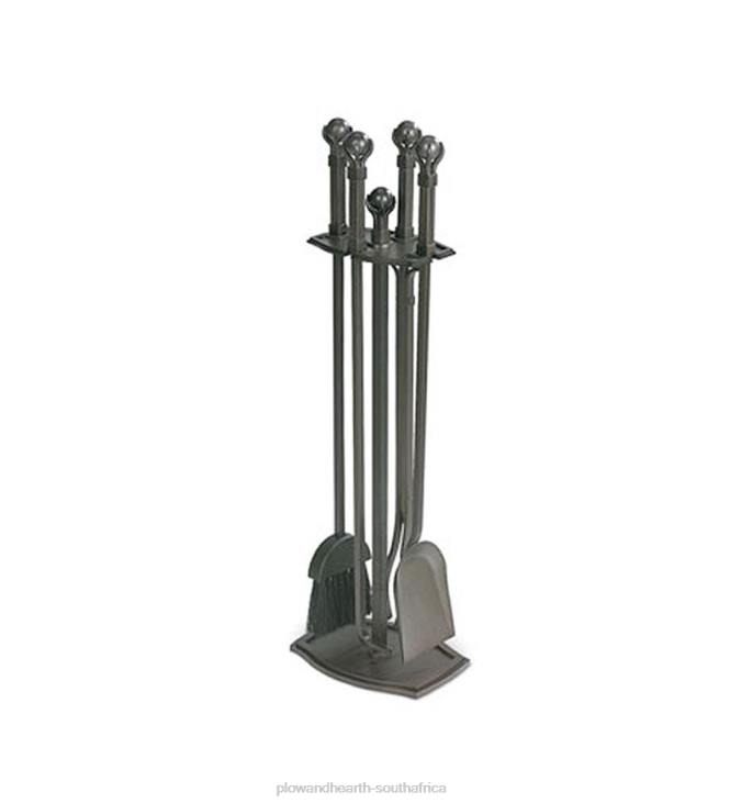 Fireplace Plow & Hearth Ball and Claw Fireplace Tool Set - Black NFLB2757
