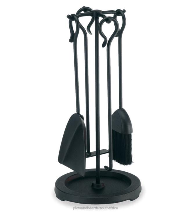 Fireplace Plow & Hearth Compact Fireplace Tool Set - Black NFLB2735