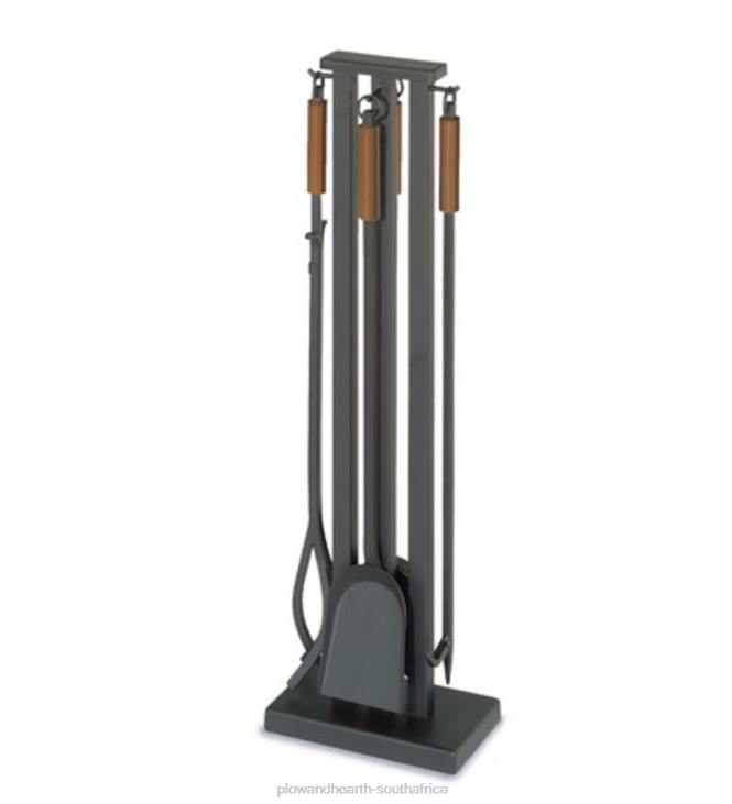 Fireplace Plow & Hearth Contemporary Fireplace Tool Set - Bronze NFLB2739
