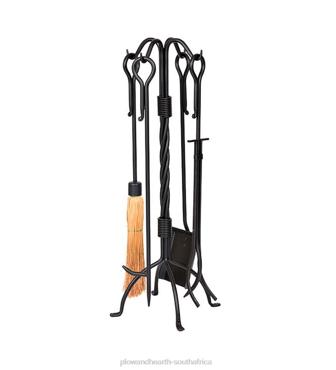 Fireplace Plow & Hearth Elegant Twist Tool Set NFLB2776
