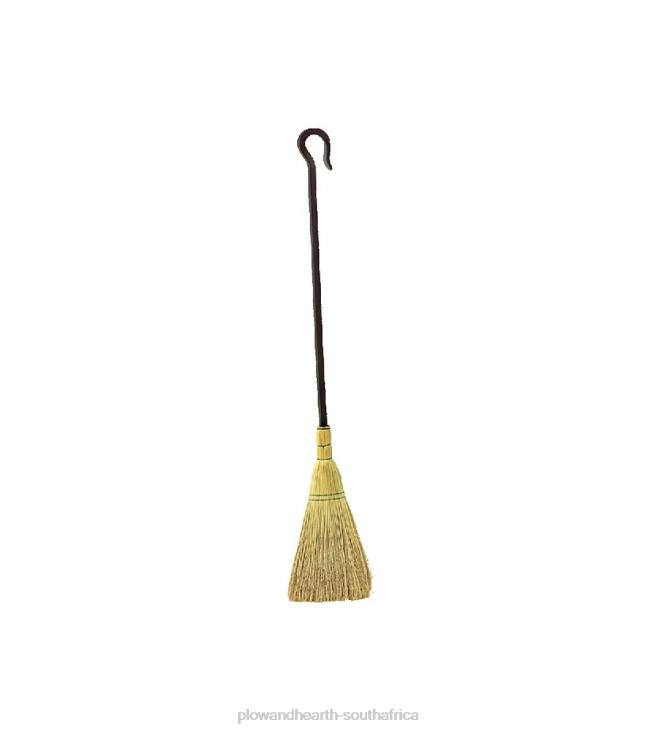 Fireplace Plow & Hearth Long Hooked Fireside Broom NFLB2796