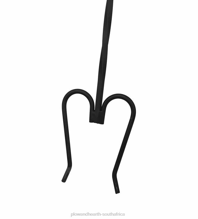 Fireplace Plow & Hearth Long Wrought Iron Fireplace Poker Fork NFLB2786