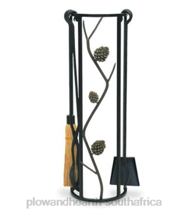 Fireplace Plow & Hearth Pine Cone Tool Set NFLB2756