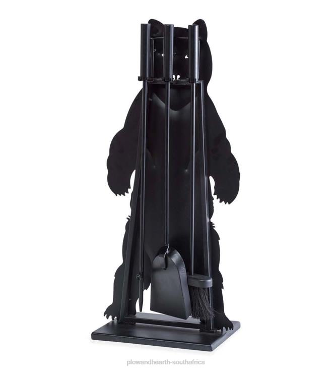 Fireplace Plow & Hearth Shenandoah Mountain Bear Fireplace Tool Set NFLB2744