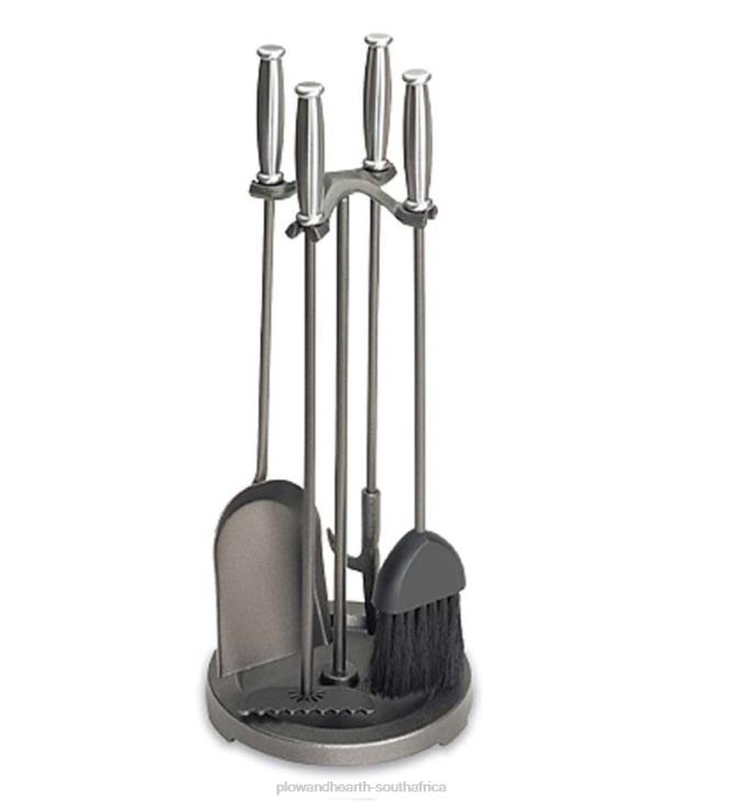 Fireplace Plow & Hearth Steel Barrel Tool Set - Steel NFLB2740
