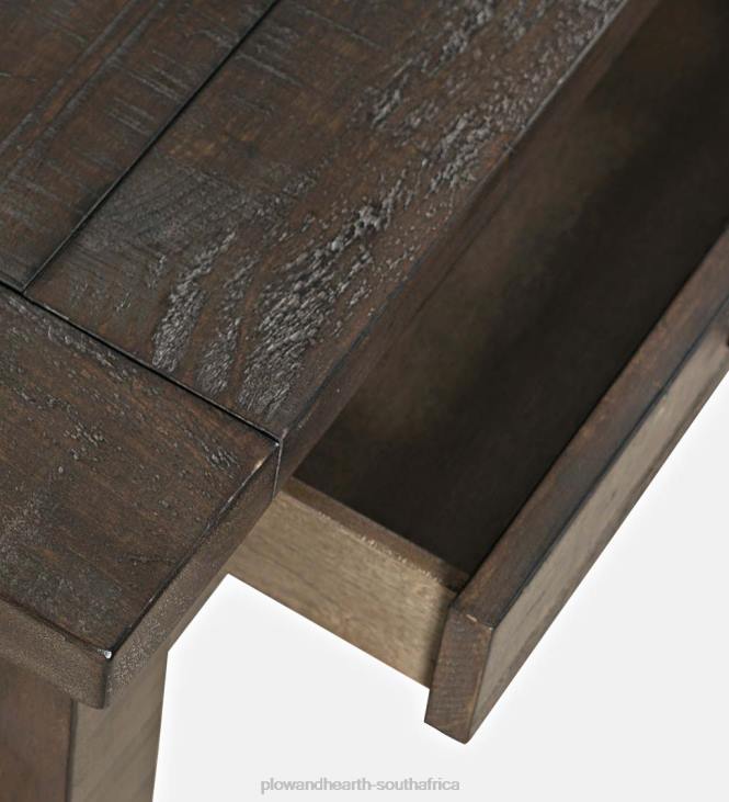 Furniture Plow & Hearth Cape Charles Reclaimed Barnwood Power Station Desk - Barnwood NFLB2126