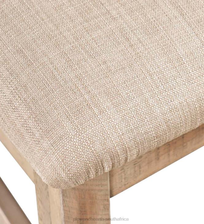 Furniture Plow & Hearth Chelsea Slatted Back Chair - Scrimshaw Whitewash NFLB2104