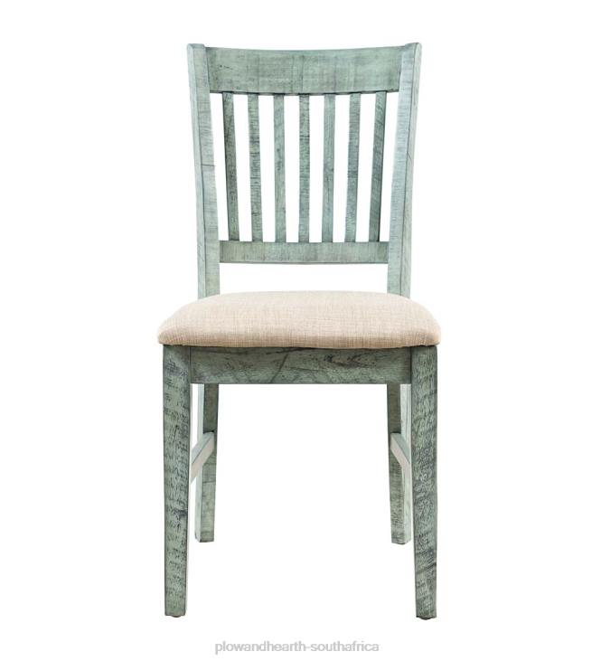Furniture Plow & Hearth Chelsea Slatted Back Chair - Scrimshaw Whitewash NFLB2104