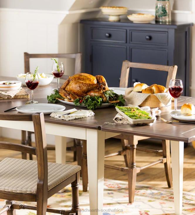 Furniture Plow & Hearth Laurel Ridge Farmhouse Collection Haywood Side Chair - Cocoa NFLB2107