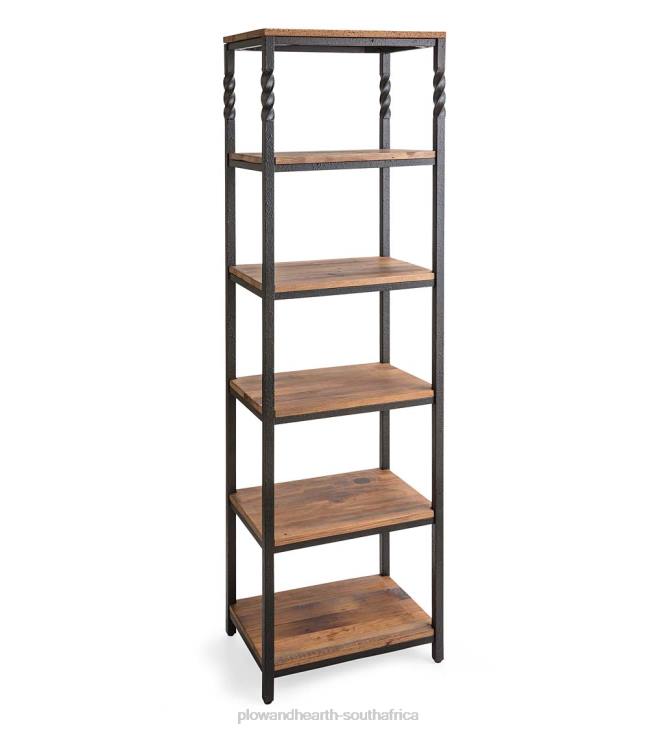 Furniture Plow & Hearth Deep Creek Etagere Storage Stand with Shelves NFLB2109