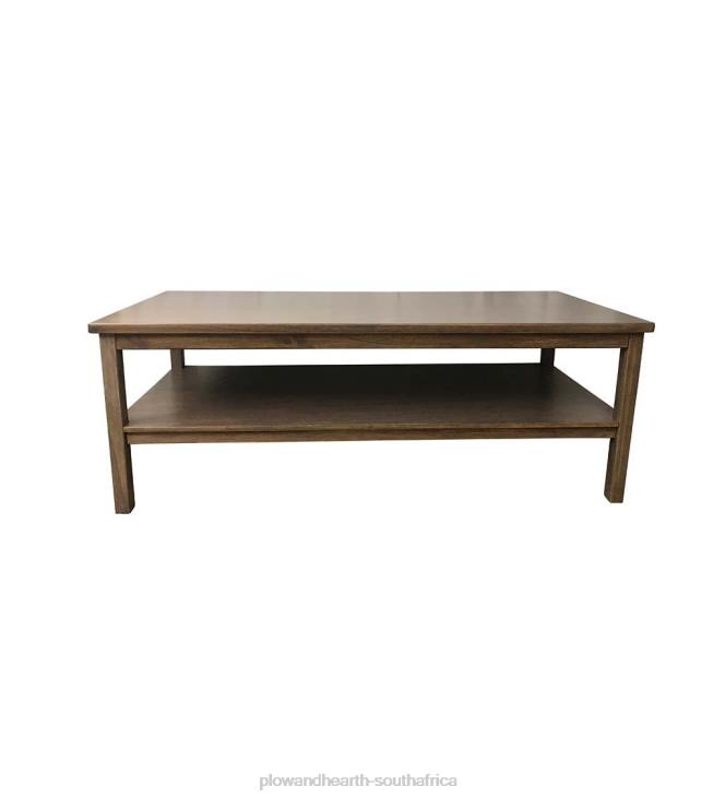 Furniture Plow & Hearth Laurel Ridge Farmhouse Collection Holden Coffee Table - Cocoa NFLB2115