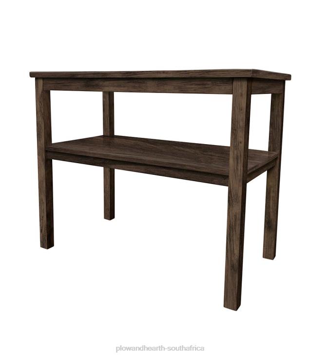 Furniture Plow & Hearth Laurel Ridge Farmhouse Collection Holden Side Table - Cocoa NFLB2111
