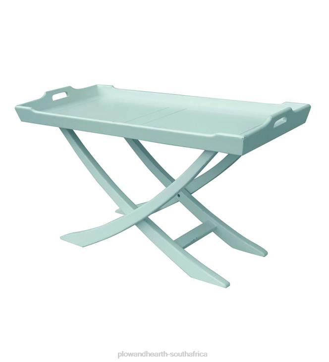 Furniture Plow & Hearth Laurel Ridge Farmhouse Collection Holden Tray Tables NFLB2110
